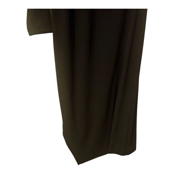 NWT ELOQUII‎ Black Asymmetrical Midi Dress - Size 18/20 - Picture 7 of 10